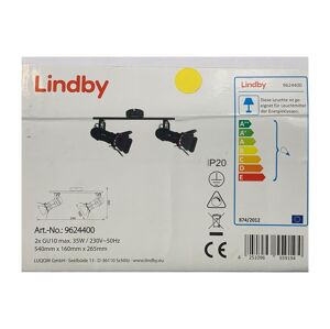 Lindby Lindby - Bodové svietidlo TILEN 2xGU10/35W/230V