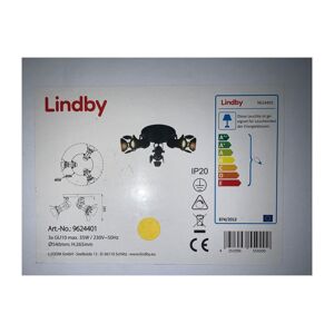 Lindby Lindby - Bodové svietidlo TILEN 3xGU10/35W/230V