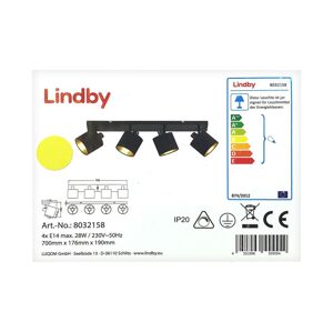 Lindby Lindby - Bodové svietidlo VASILIA 4xE14/28W/230V