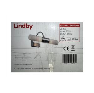 Lindby Lindby - Kúpeľňové osvetlenie zrkadla DEVRAN 2xG9/33W/230V IP44