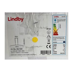 Lindby Lindby - LED Luster na lanku MANON 8xLED/4,5W/230V