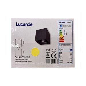 Lucande Lindby - LED Vonkajšie stropné svietidlo TANEA LED/5W/230V