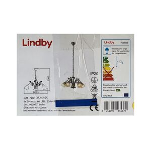 Lindby Lindby - LED Luster na lanku YANNIE 5xE14/4W/230V