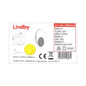 Lindby Lindby - LED Nástenné svietidlo ANAYS LED/11,2W/230V