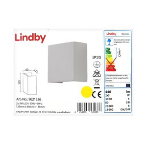 Lindby Lindby - LED Nástenné svietidlo ANNEKE 2xLED/3W/230V