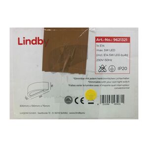 Lindby Lindby - LED Nástenné svietidlo AUREL 1xE14/5W/230V
