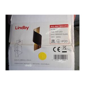 Lindby Lindby - LED Nástenné svietidlo DESIRIO 1xG9/3W/230V