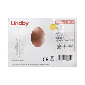 Lindby Lindby - LED Nástenné svietidlo ILLUMA LED/8W/230V