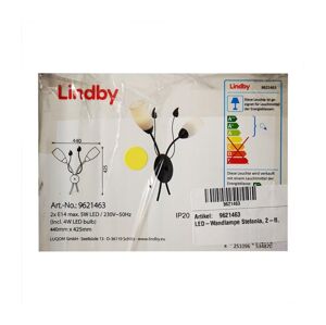 Lindby Lindby - LED Nástenné svietidlo STEFANIA 2xE14/4,5W/230V