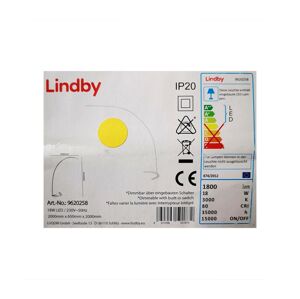 Lindby Lindby - LED Stmievateľná stojacia lampa DUNA LED/18W/230V