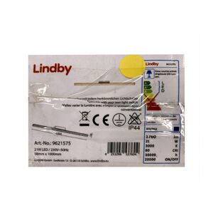 Lindby Lindby - LED Stmievateľné kúpeľňové stropné svietidlo LEVKE LED/21W/230V IP44