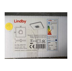 Lindby Lindby - LED Stmievateľné stropné svietidlo BRAJAN LED/45W/230V