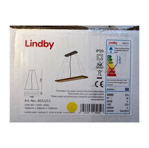 Lindby Lindby - LED Stmievateľný luster na lanku NESAJA LED/27W/230V