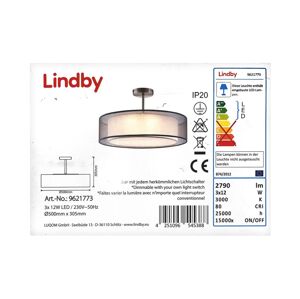 Lindby Lindby - LED Stmievateľný prisadený luster PIKKA 3xLED/12W/230V