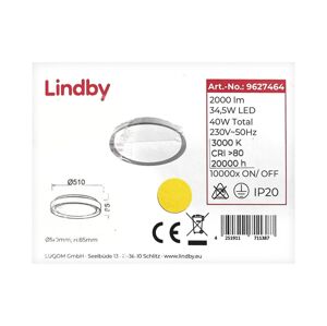 Lindby Lindby - LED Stropné svietidlo BRENNON LED/34,5W/230V