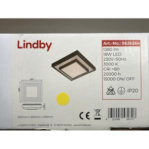 Lindby Lindby - LED Stropné svietidlo MENDOSA LED/18W/230V