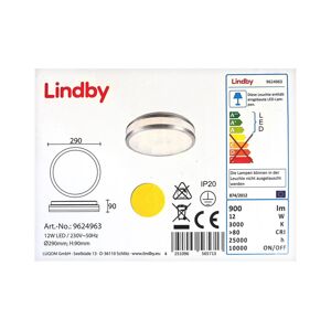 Lindby Lindby - LED Stropné svietidlo NELIA LED/12W/230V