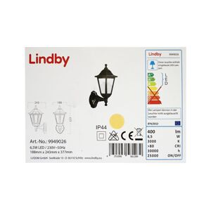 Lindby Lindby - LED Vonkajšie nástenné svietidlo IAVO LED/6,5W/230V IP44