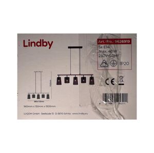 Lindby Lindby - Luster na lanku BITANA 5xE14/40W/230V