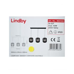 Lindby Lindby - Luster na lanku CANYANA 3xE27/40W/230V
