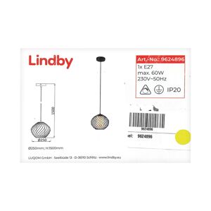 Lindby Lindby - Luster na lanku CEDRICE 1xE27/60W/230V
