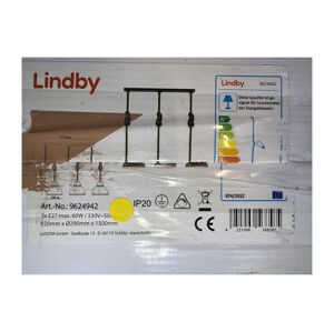 Lindby Lindby - Luster na lanku CHADY 3xE27/60W/230V