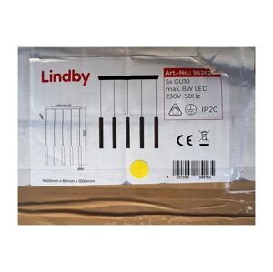 Lindby Lindby - Luster na lanku CONCRETTO 5xGU10/8W/230V