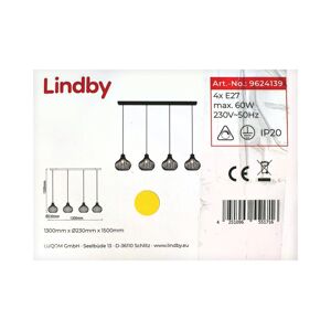 Lindby Lindby - Luster na lanku FRANCES 4xE27/60W/230V