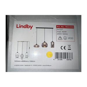 Lindby Lindby - Luster na lanku MARLA 3xE27/60W/230V