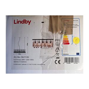 Lindby Lindby - Luster na lanku MATEI 5xE14/40W/230V