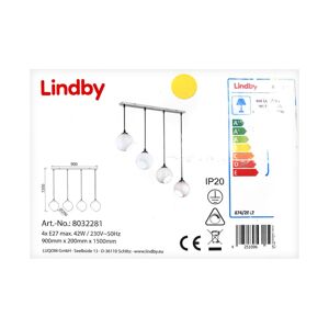 Lindby Lindby - Luster na lanku ODILA 4xE27/42W/230V