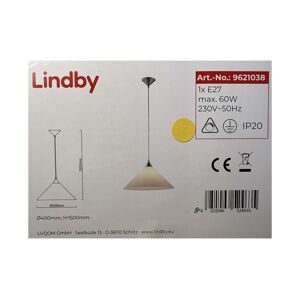 Lindby Lindby - Luster na lanku PETRA 1xE27/60W/230V