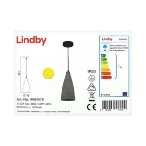 Lindby Lindby - Luster na lanku SANNE 1xE27/40W/230V