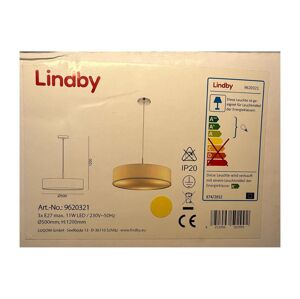 Lindby Lindby - Luster na lanku SEBATIN 3xE27/11W/230V