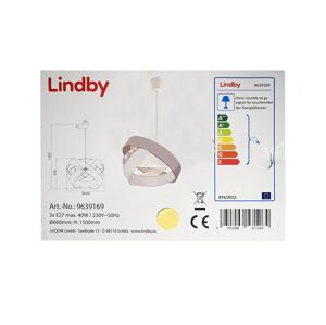 Lindby Lindby - Luster na lanku SIMARIA 3xE27/40W/230V