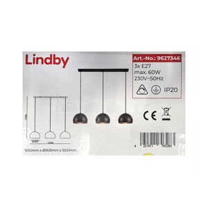 Lindby Lindby - Luster na lanku TARJEI 3xE27/60W/230V