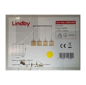 Lindby Lindby - Luster na lanku UMMA 4xE27/60W/230V