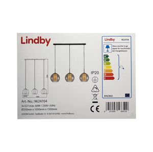 Lindby Lindby - Luster na lanku YELA 3xE27/60W/230V