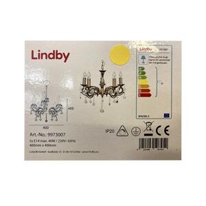 Lindby Lindby - Luster na reťazi KORA 5xE14/40W/230V