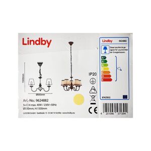 Lindby Lindby - Luster na reťazi LUMIEL 5xE14/40W/230V