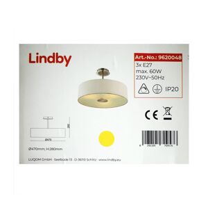 Lindby Lindby - Luster na tyči JOSIA 3xE27/60W/230V