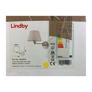 Lindby Lindby - Nástenná lampa POLA 1xE27/60W/230V