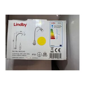 Lindby Lindby - Nástenná lampička do zásuvky 1xGU10/30W/230V