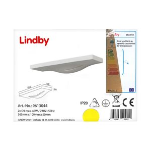 Lindby Lindby - Nástenné svietidlo LILIA 2xG9/40W/230V