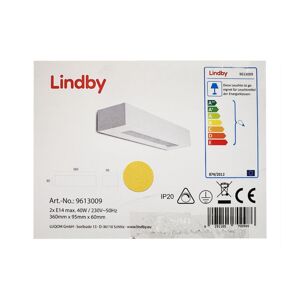 Lindby Lindby - Nástenné svietidlo MATTEO 2xE14/40W/230V