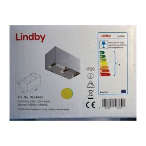 Lindby Lindby - Nástenné svietidlo NEHLE 2xG9/33W/230V