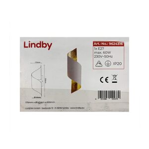 Lindby Lindby - Nástenné svietidlo VANNI 1xE27/60W/230V