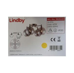 Lindby Lindby - Prisadený luster BRENDAN 4xE14/40W/230V