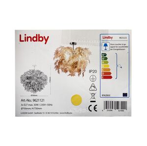 Lindby Lindby - Prisadený luster MAPLE 3xE27/30W/230V