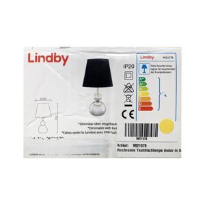 Lindby Lindby - Stmievateľná dotyková stolná lampa ANDOR 1xE14/40W/230V